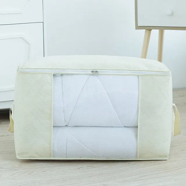 3Pcs Blanket Quilt Clothes Closet Box