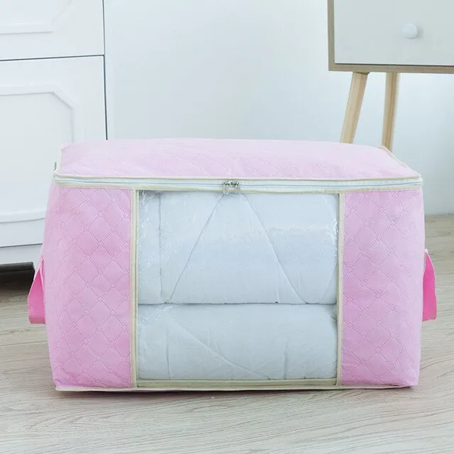 3Pcs Blanket Quilt Clothes Closet Box