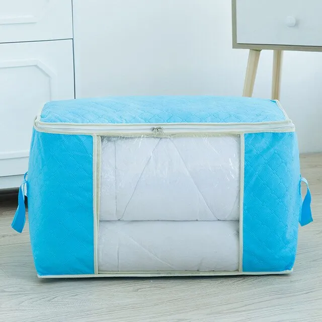 3Pcs Blanket Quilt Clothes Closet Box