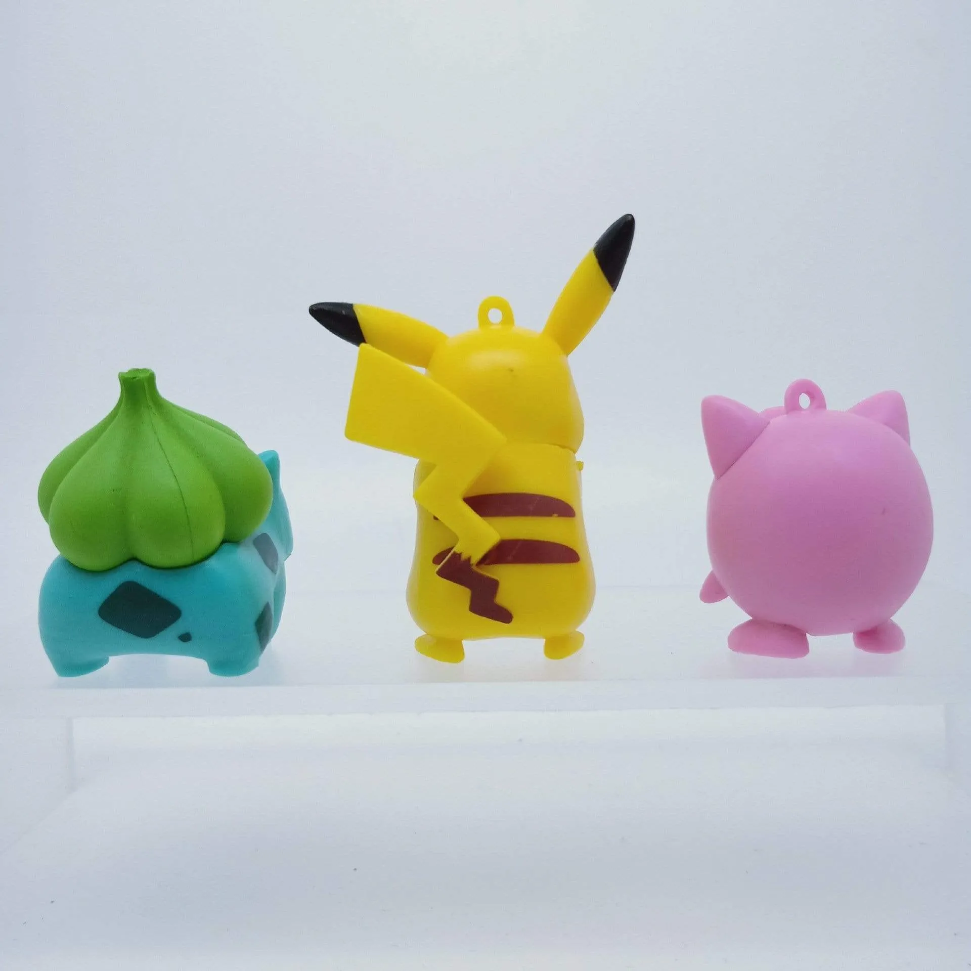 6 Pokemon Baby Pikachu Dolls Capsule Toy Blind Box Doll Car Cake Decoration Decoration Desktop Decoration