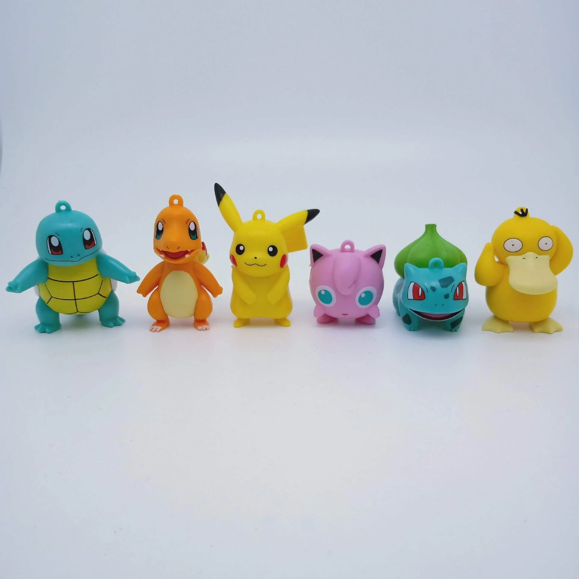 6 Pokemon Baby Pikachu Dolls Capsule Toy Blind Box Doll Car Cake Decoration Decoration Desktop Decoration