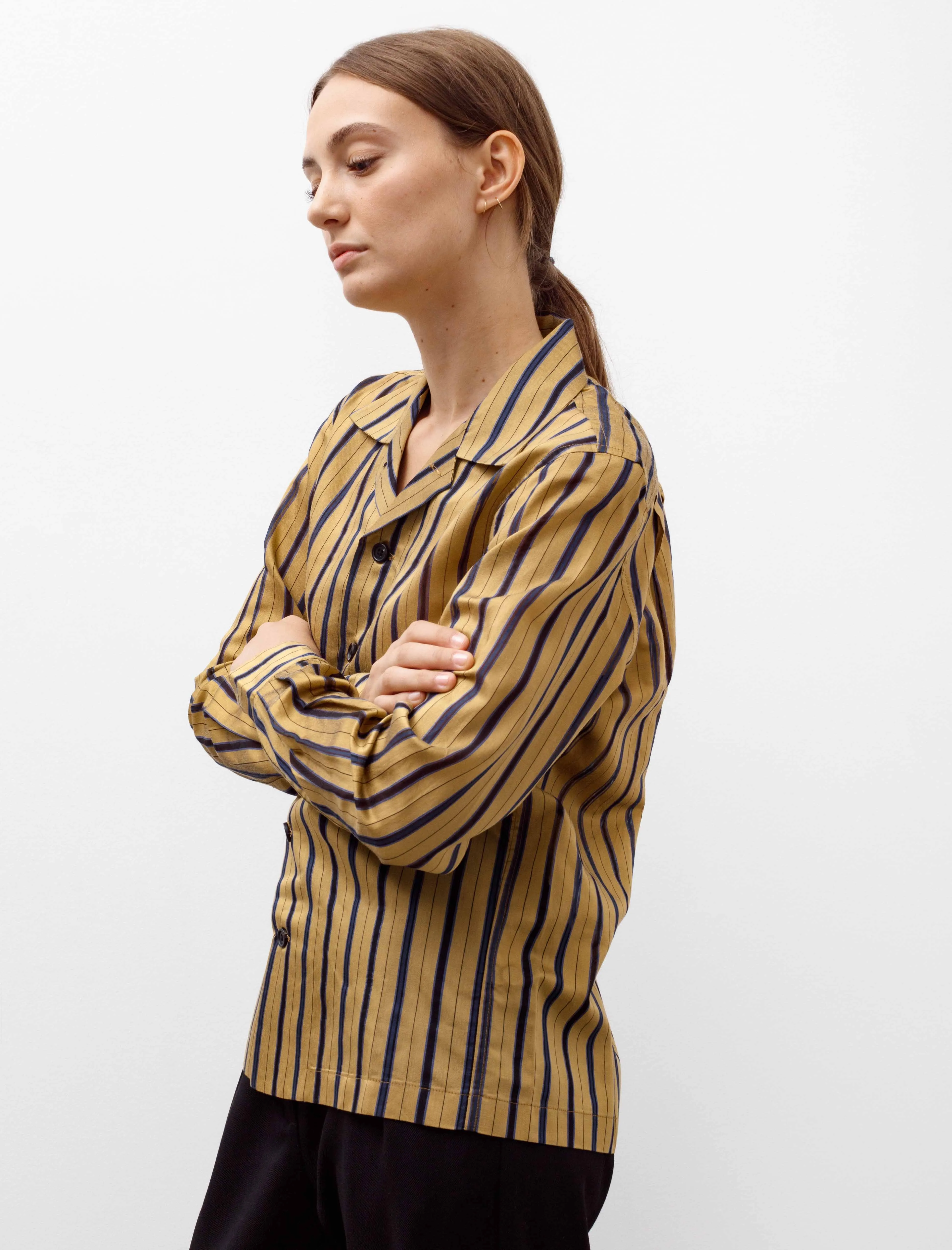 Alumni Stripe LS Shirt