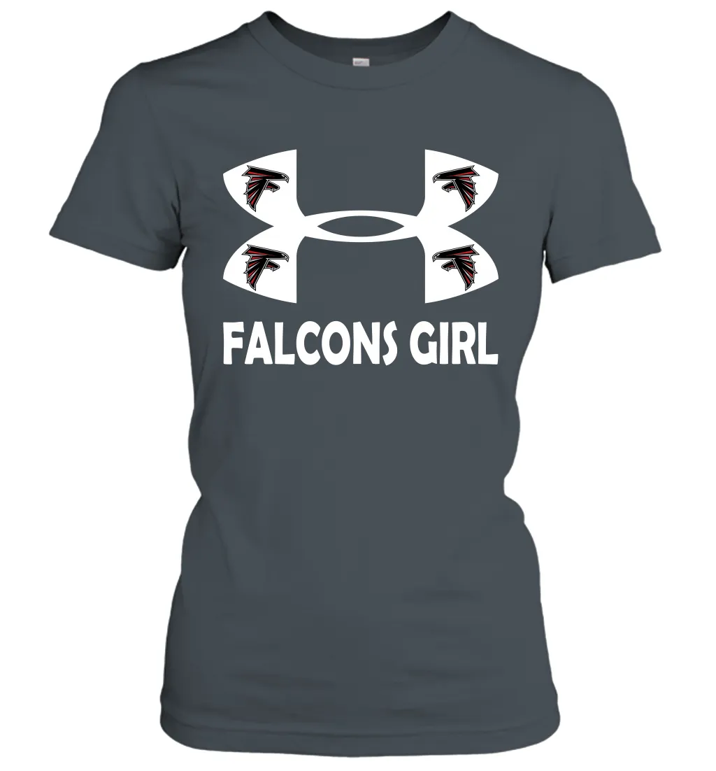 Atlanta Falcons Girl Under Armour Football Short Sleeve