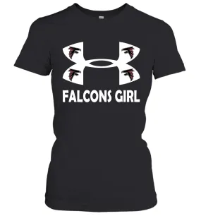 Atlanta Falcons Girl Under Armour Football Short Sleeve