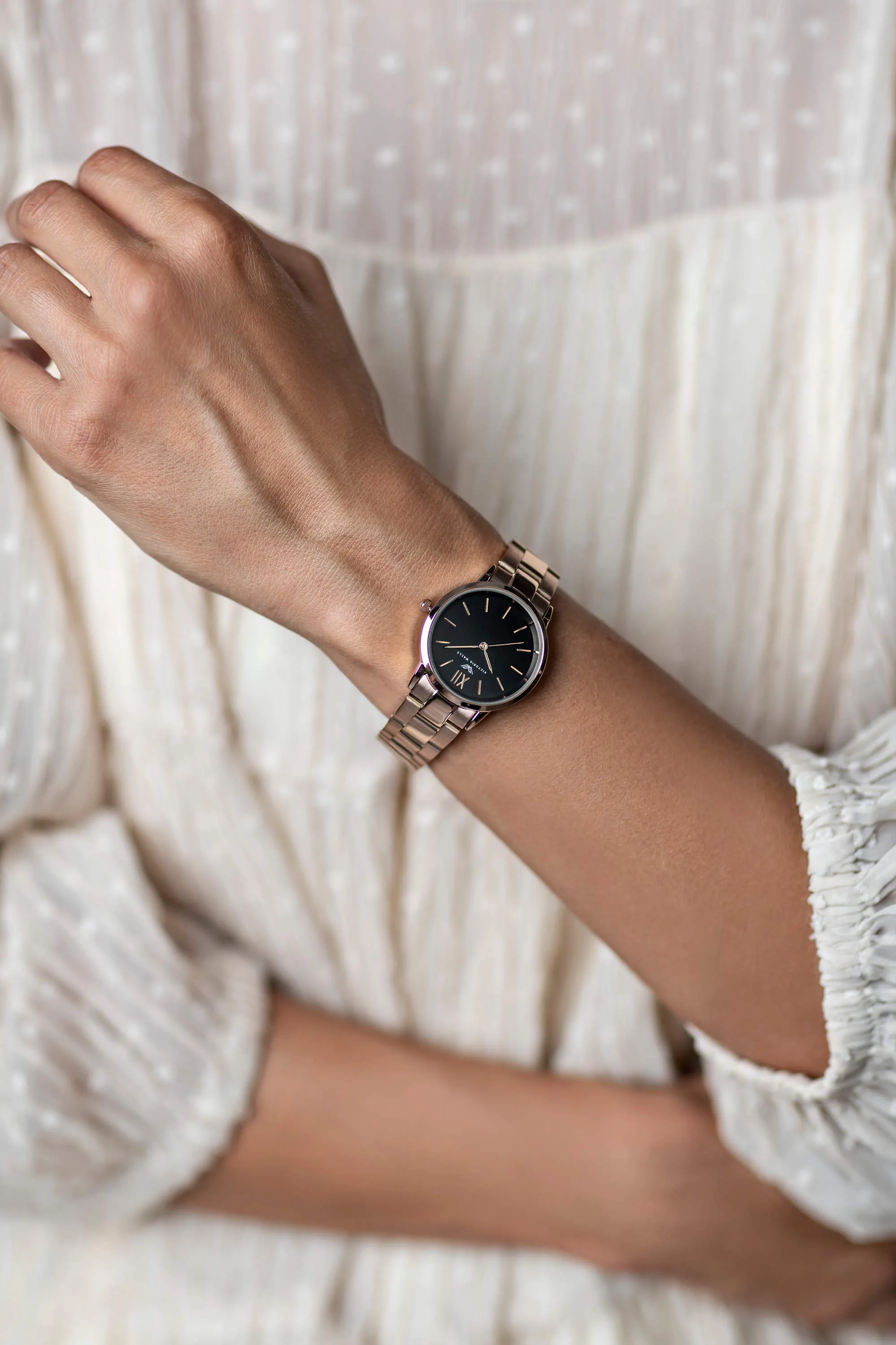 Aurora Rose Gold watch