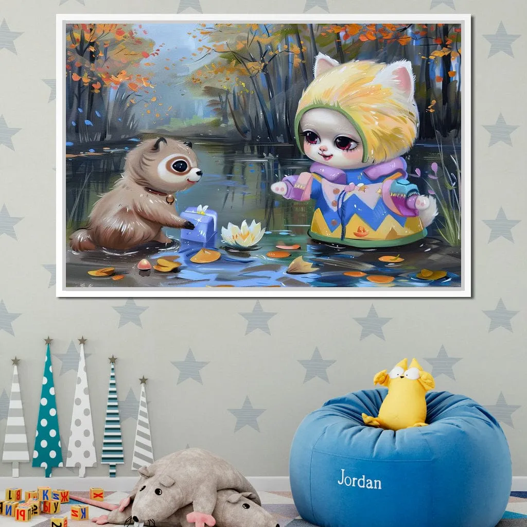 Autumn Fable of Furry Friends - JoyCare Designs