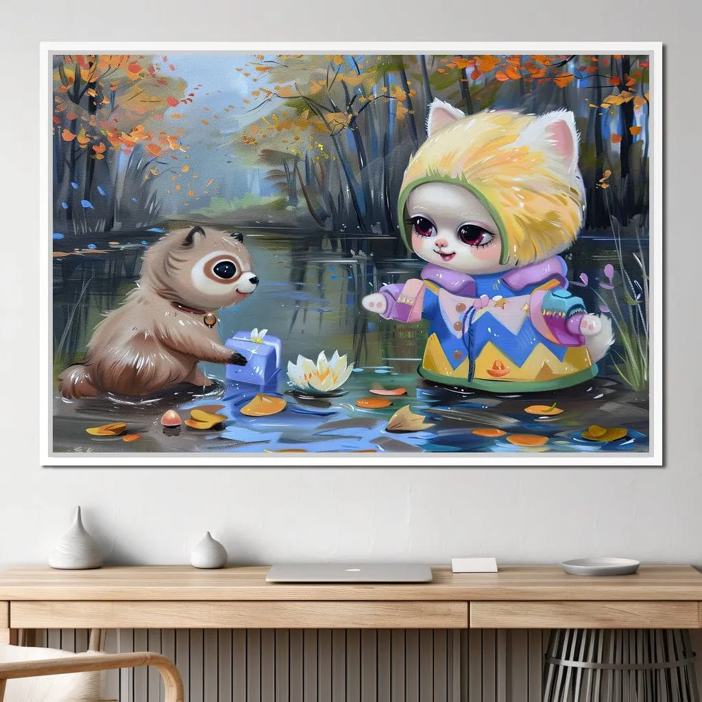 Autumn Fable of Furry Friends - JoyCare Designs