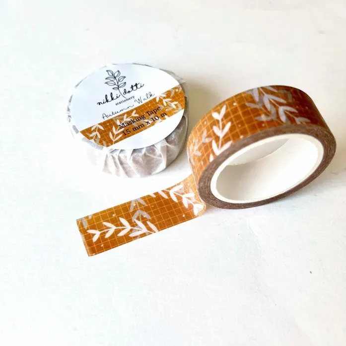 Autumn Walk Washi Tape