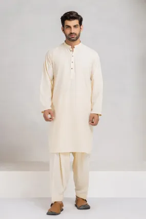 BEIGE-BLENDED-KURTA SHALWAR (KSRS23-017)