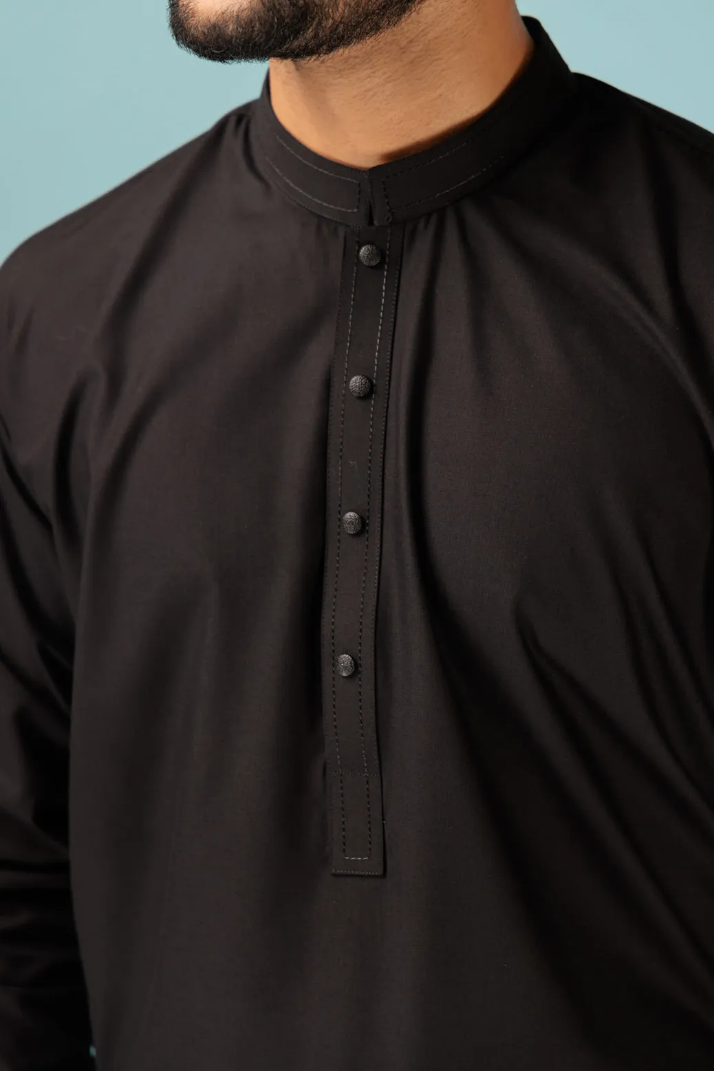 BLACK-BLENDED-SHALWAR SUIT - (GSBB23-027)