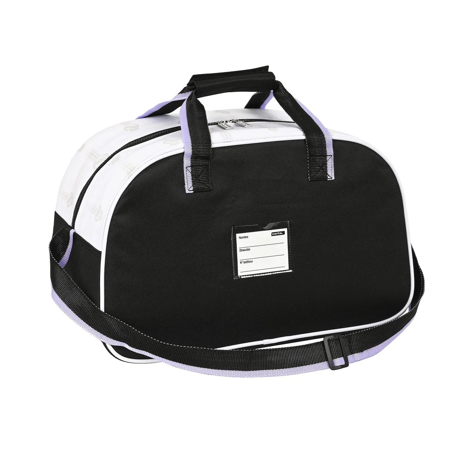 Bolsa Deporte Madridista Blanca Morada