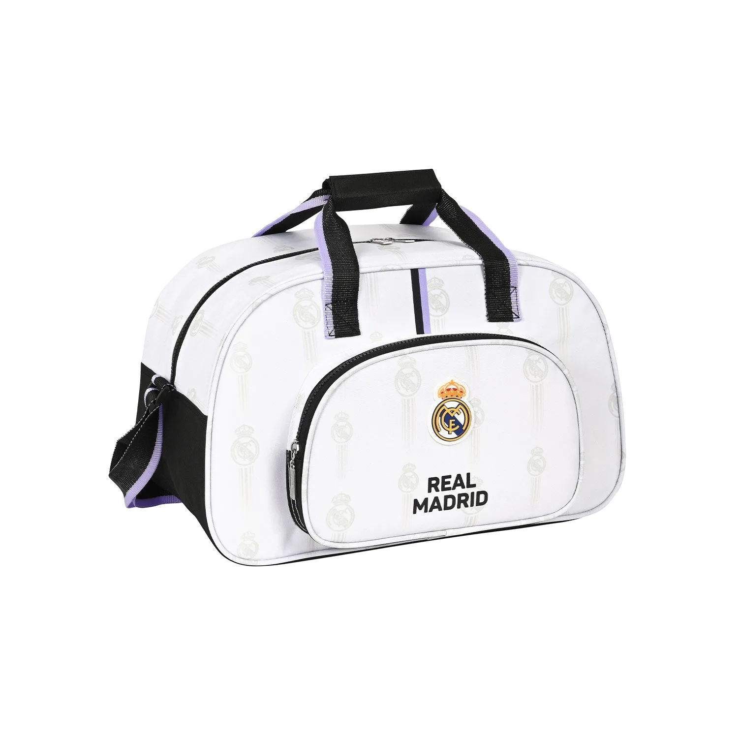 Bolsa Deporte Madridista Blanca Morada