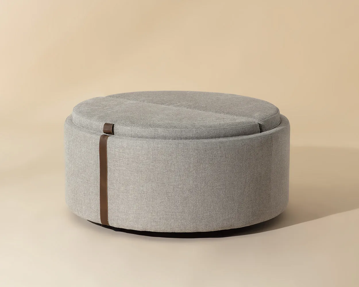 Borelli Wheeled Storage Ottoman