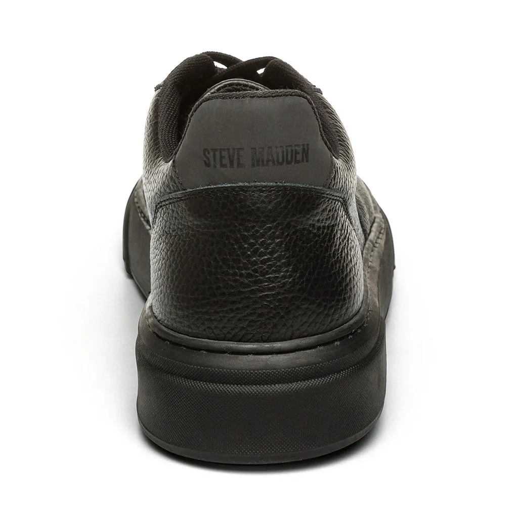 Brent Sneaker BLACK LEATHER