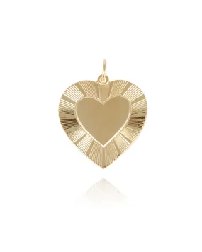 CONSTELLATION Heart Pendant | Gold