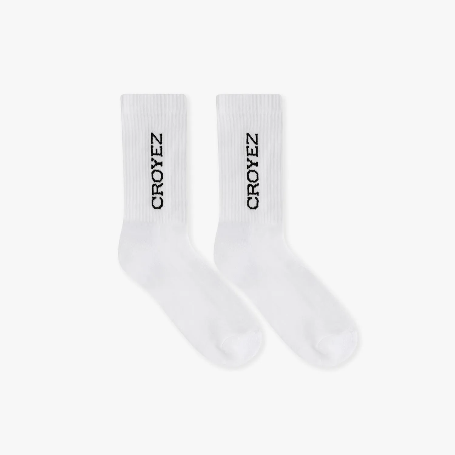 CROYEZ ABSTRACT SOCKS 2-PACK - WHITE