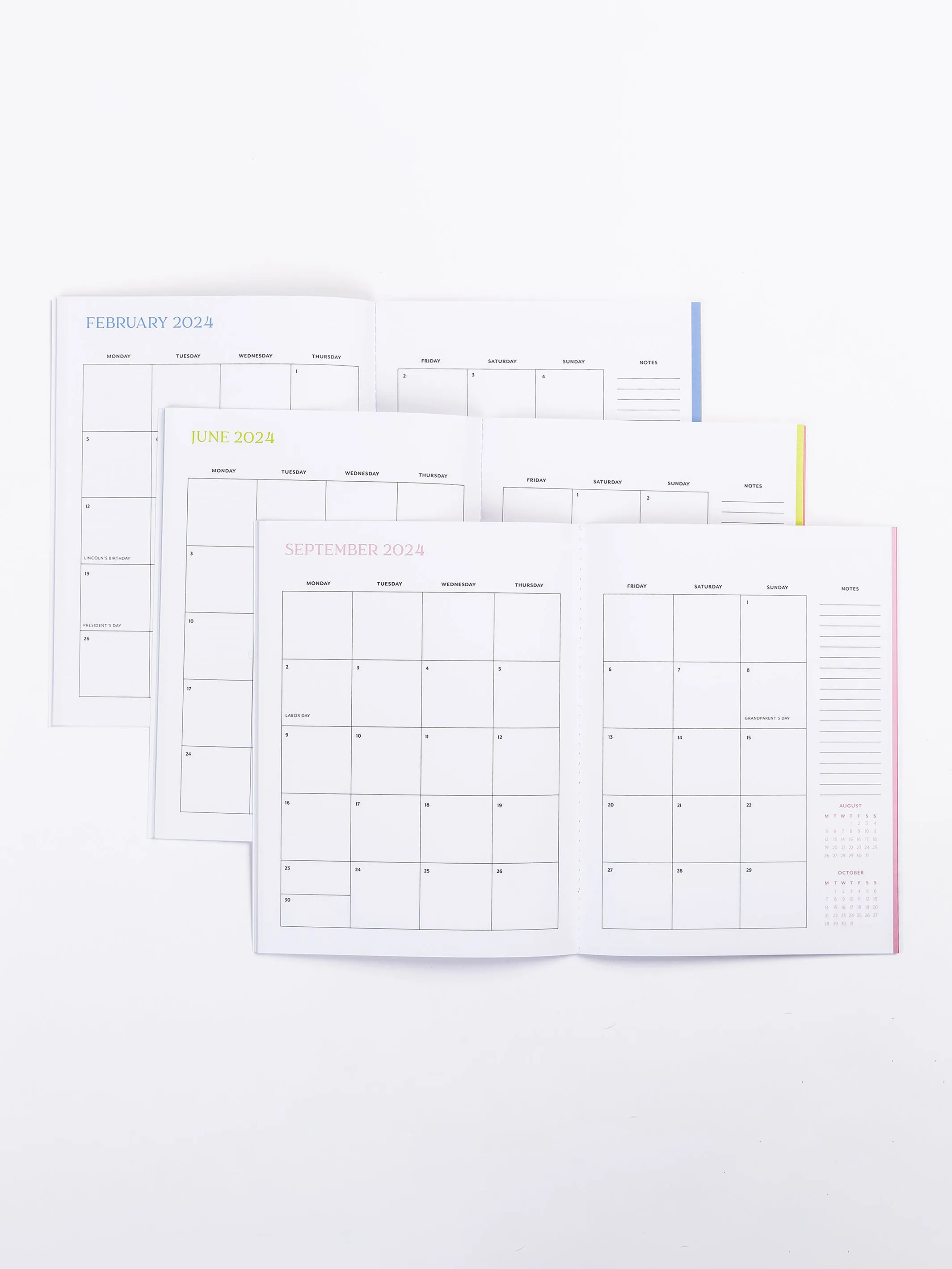 FINAL SALE - 2024 Medium Monthly Planner | Put A Bow On It Pink