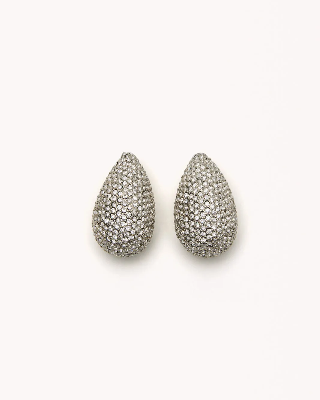 GINA EARRING - SILVER DIAMANTE