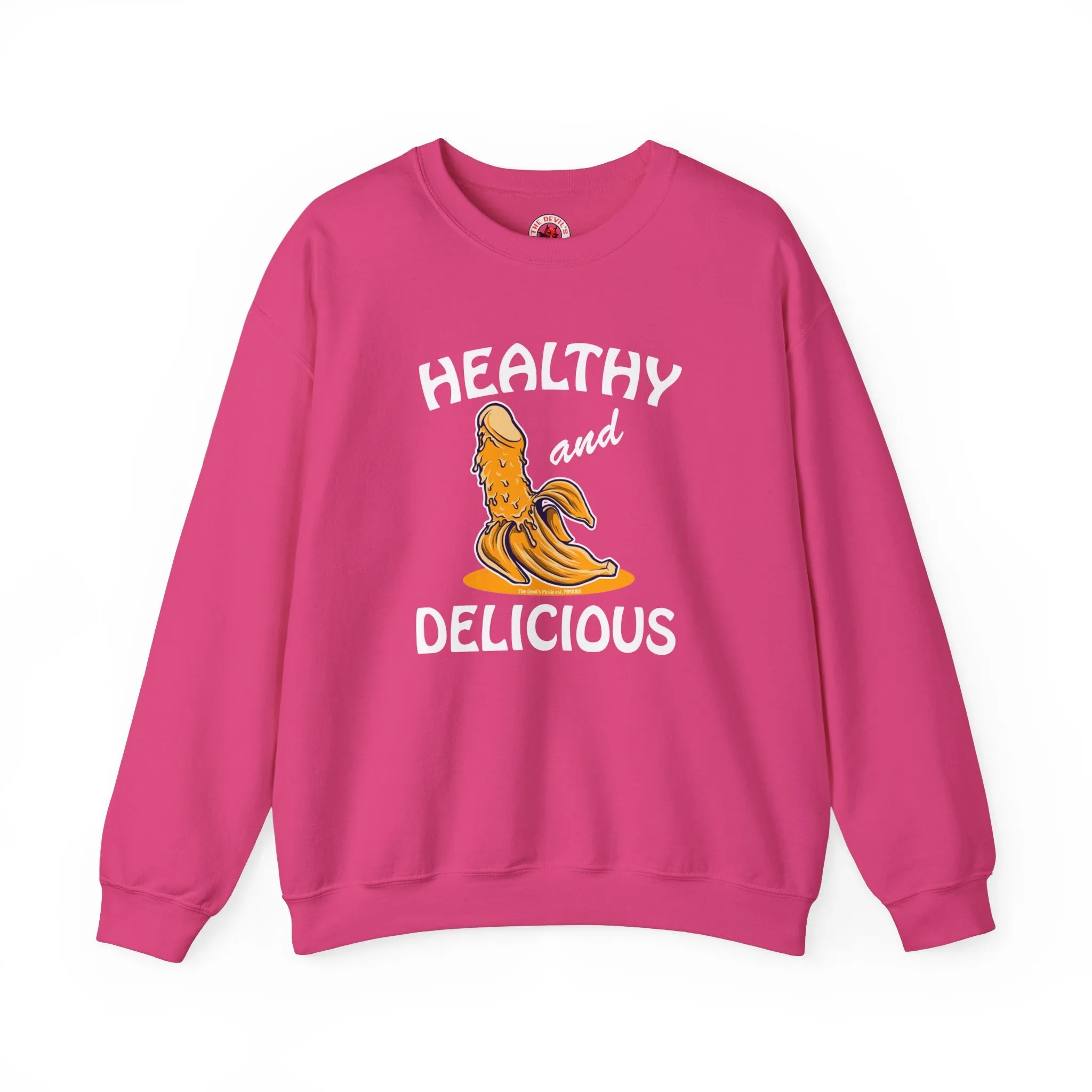 Healthy and Delicious Crewneck Sweatshirt