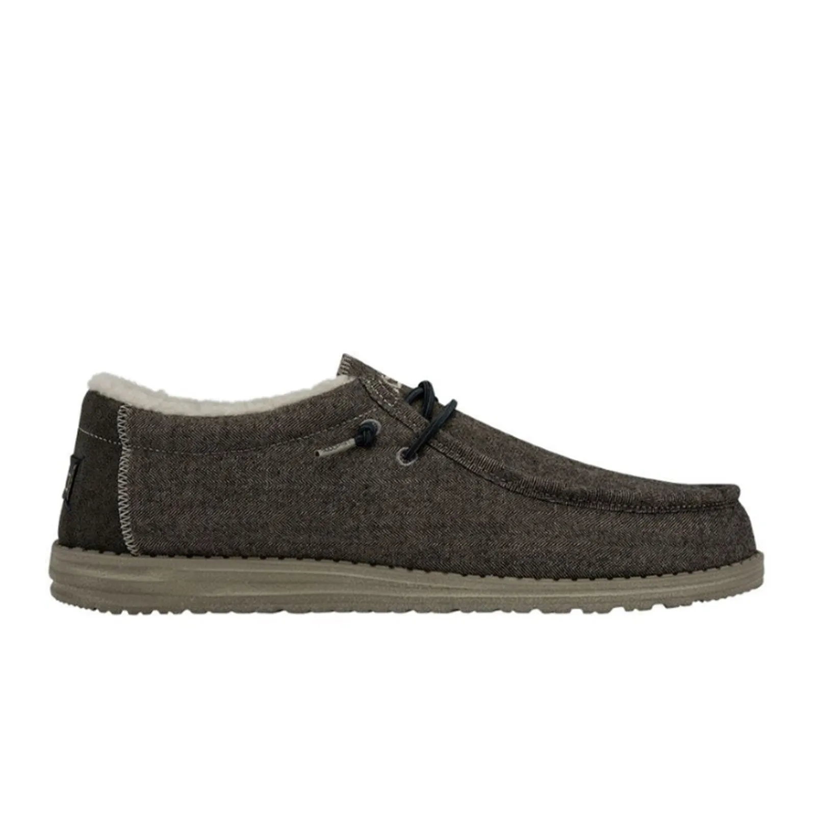 Hey Dude Wally Slip On (Men) - Herringbone Chocolate