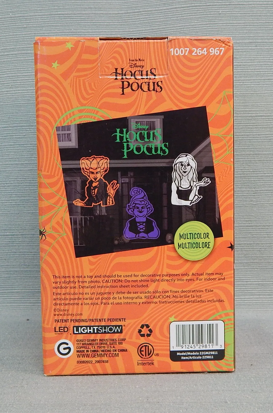 Hocus Pocus LED Whirl-A-Motion Light Show - Like New!