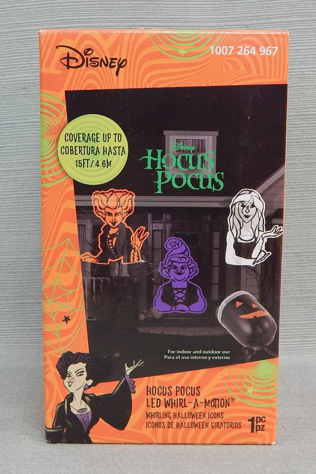 Hocus Pocus LED Whirl-A-Motion Light Show - Like New!