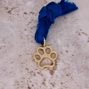 I love my Pet  Paw Charm