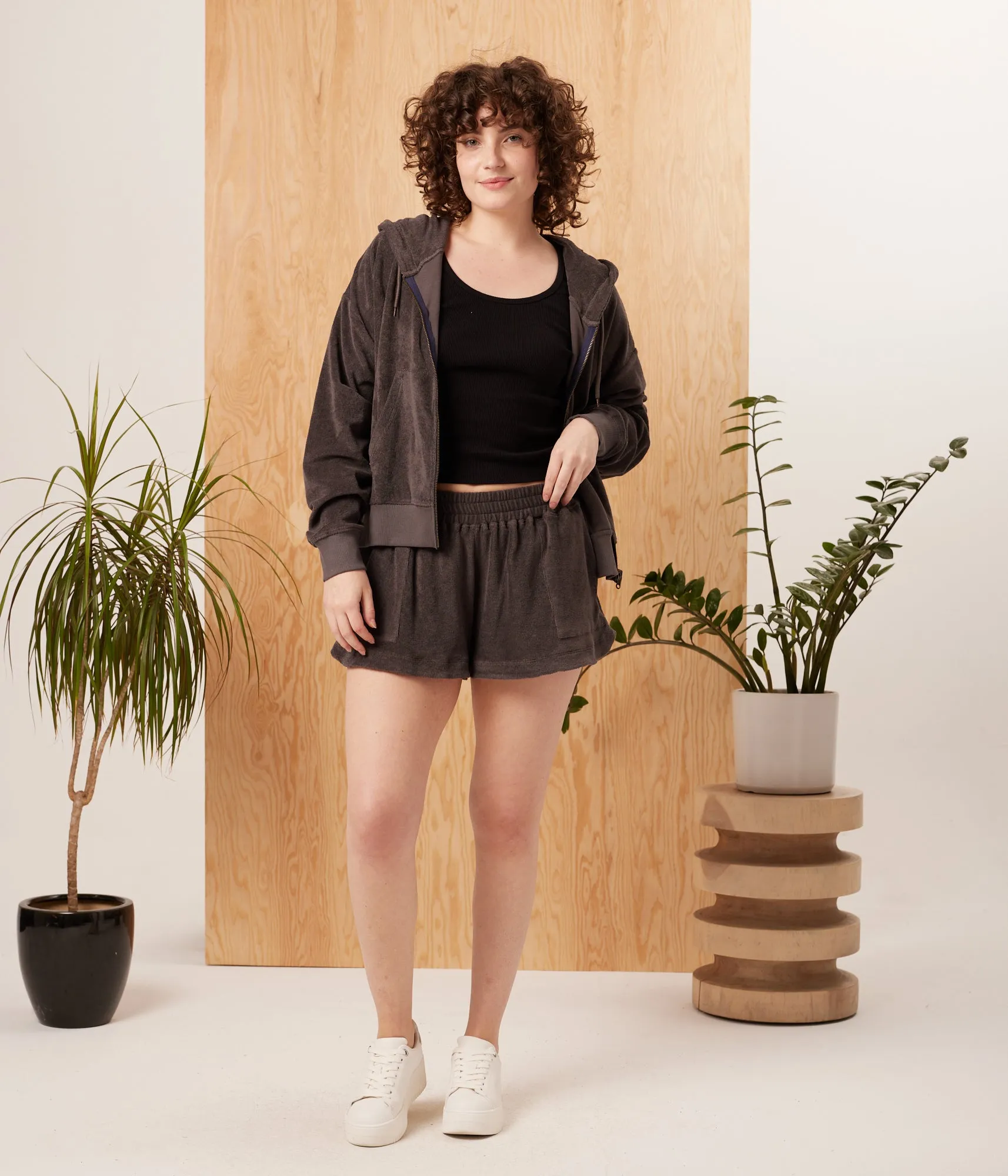 Known Supply - Shyla Short | Charcoal