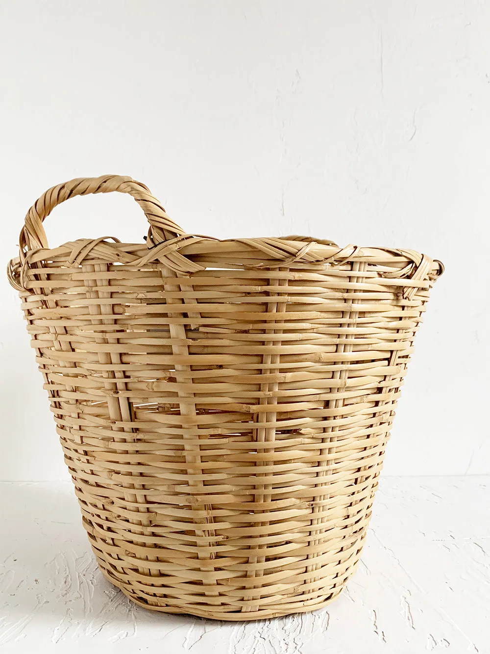 Large Honey Wicker 17" Basket