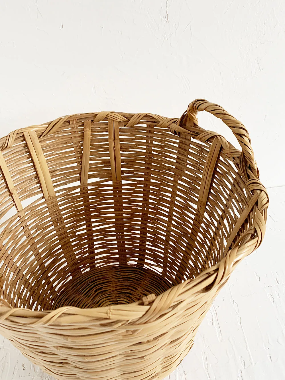 Large Honey Wicker 17" Basket