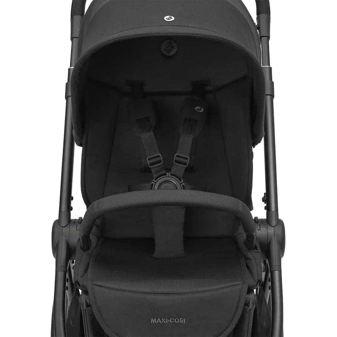 Maxi Cosi Oxford 9 Pieces Premium Travel System - Twillic Black