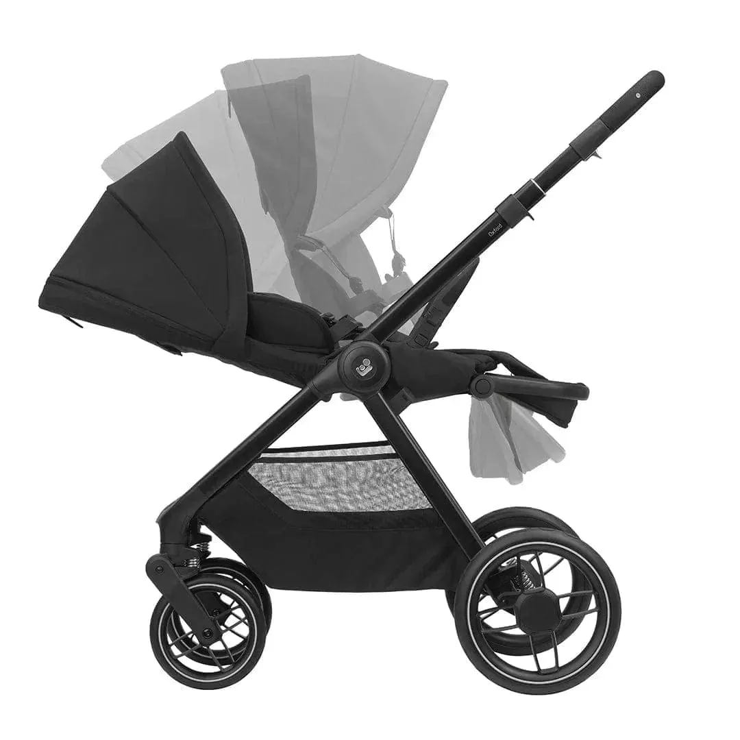 Maxi Cosi Oxford 9 Pieces Premium Travel System - Twillic Black