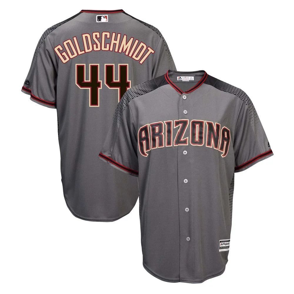 Men's Arizona Diamondbacks Paul Goldschmidt Replica Road Jersey - Gray