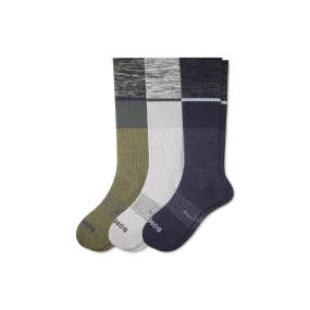 Men's Everyday Compression Sock 3-Pack (15-20mmHg)