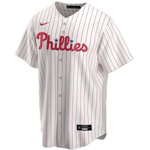 Men's Philadelphia Phillies Jimmy Rollins Replica Home Jersey - White