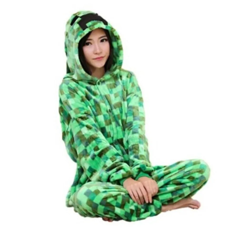 Minecraft Creeper Adult Onesie