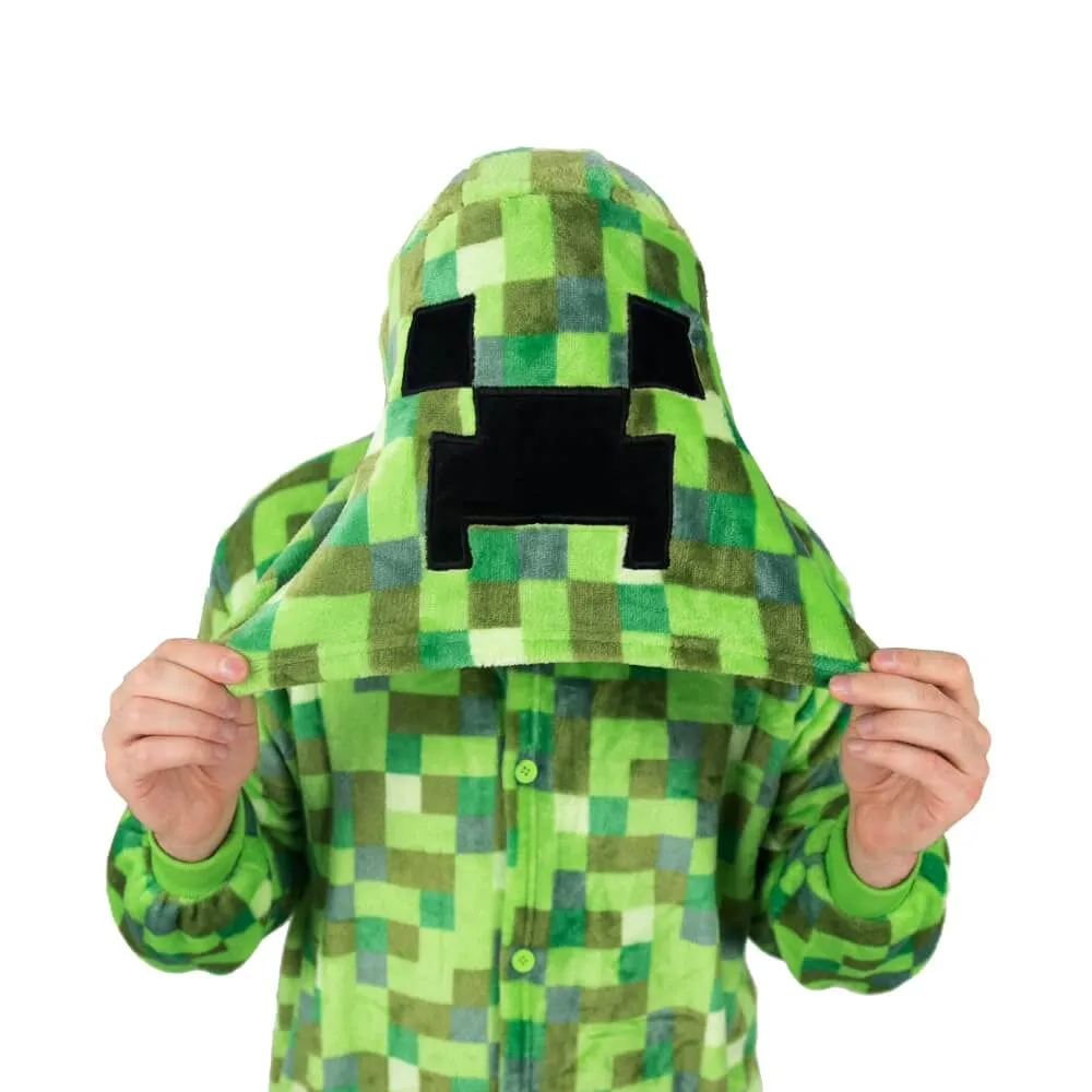 Minecraft Creeper Adult Onesie