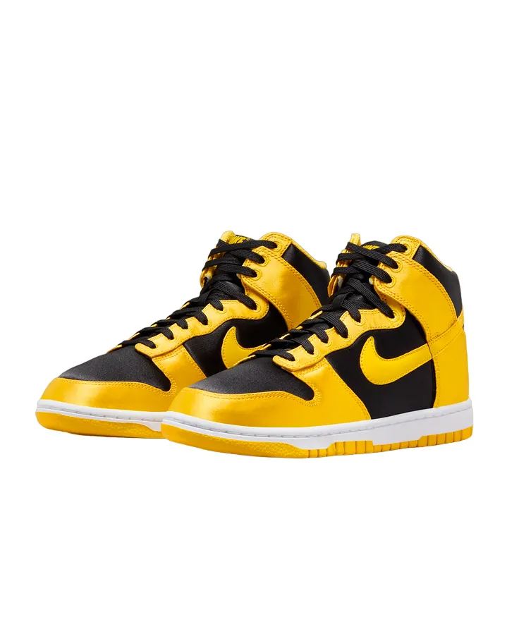 Nike Dunk Alta women's sneakers shoe FN4216-001 black white yellow corn