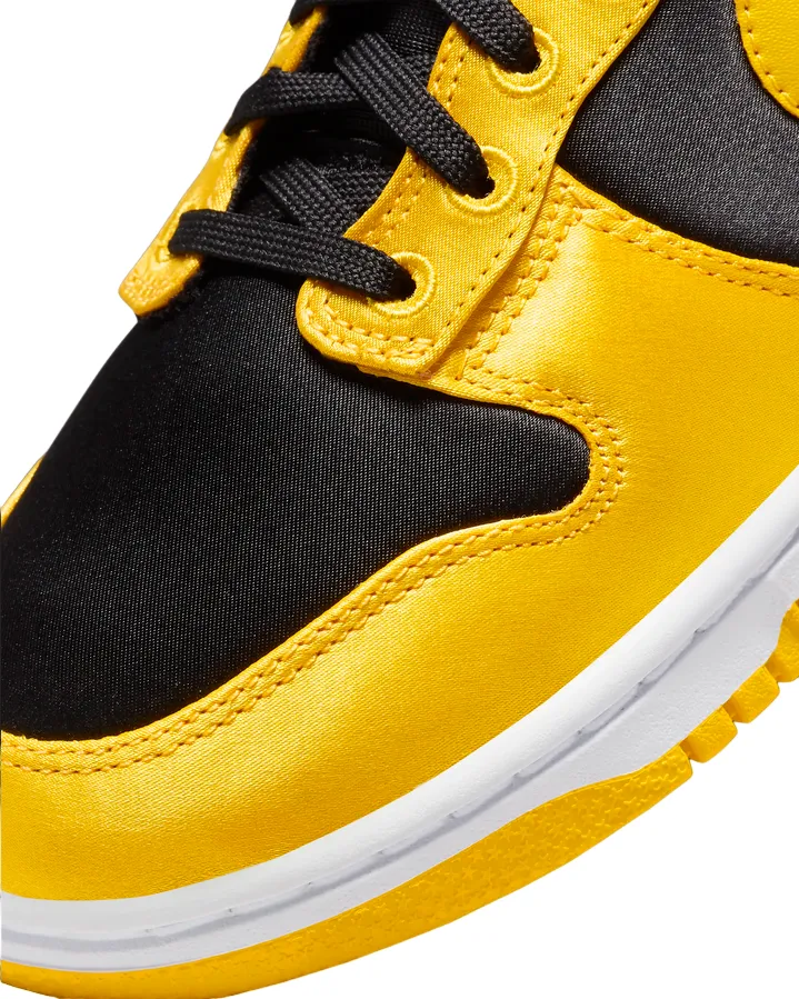 Nike Dunk Alta women's sneakers shoe FN4216-001 black white yellow corn