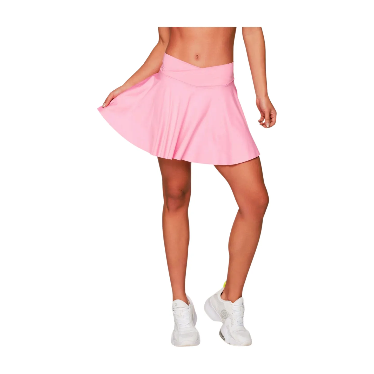 Retro Zumba Crossover Waistband Skort (Special Order)