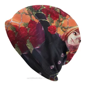 Rose Kugisaki Nobara Jujutsu Kaisen Anime Skullies Beanies Ski Caps High Quality