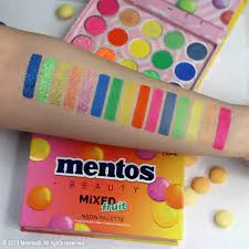 Rude Cosmetics Mentos Mixed Fruit Neon Eyeshadow Palette