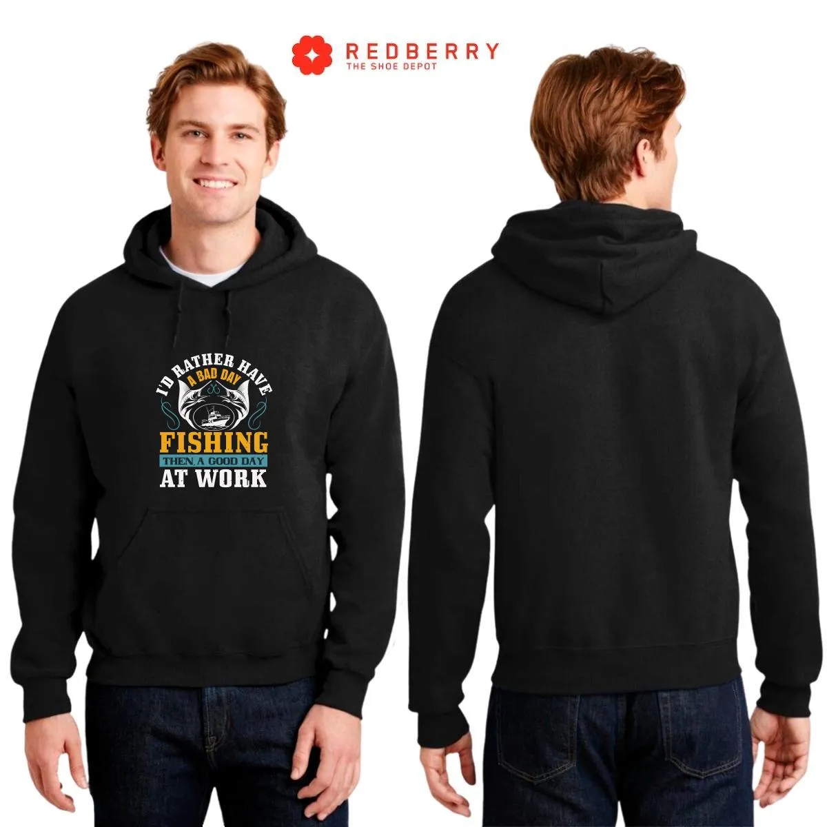 Sudadera Hombre  Hoodie Pescador Fishing Pesca 024