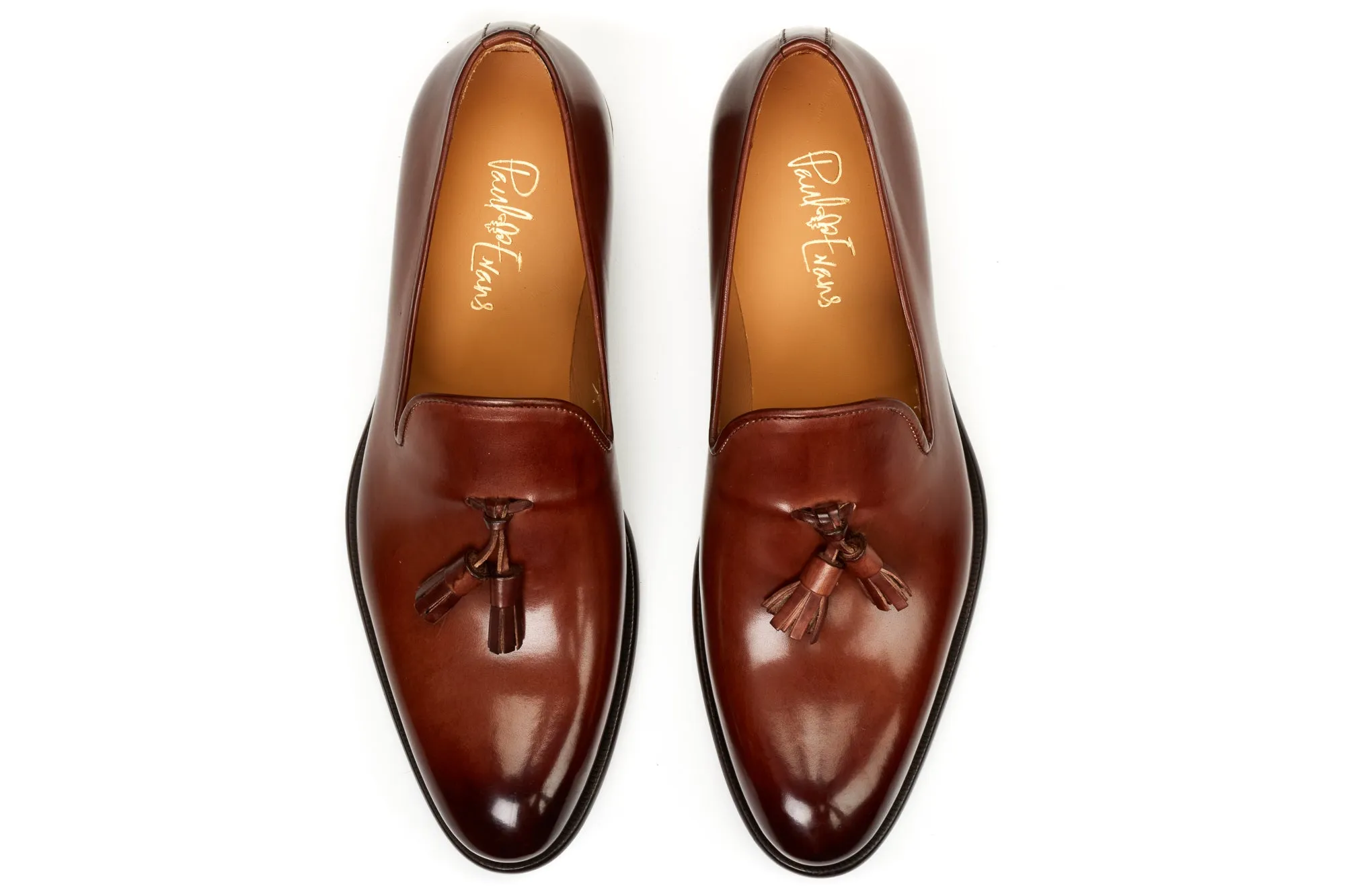 The Chaplin Tassel Loafer - Marrone