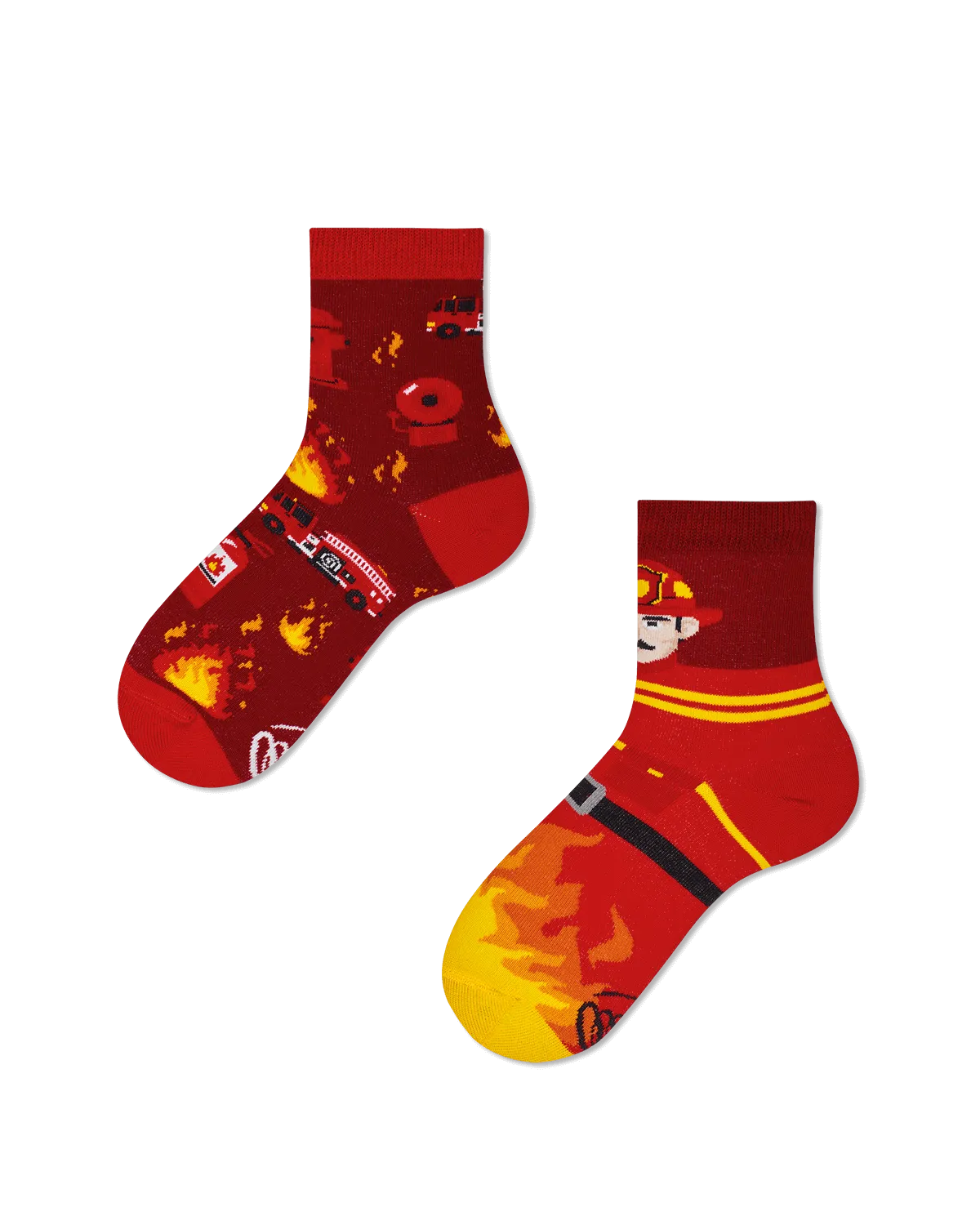 The Fireman Kids Socks