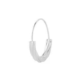 Tove Hoop Small, Silver