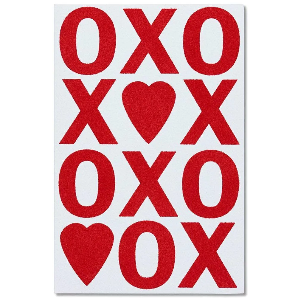 Valentine's Day Greetings Card (XO)