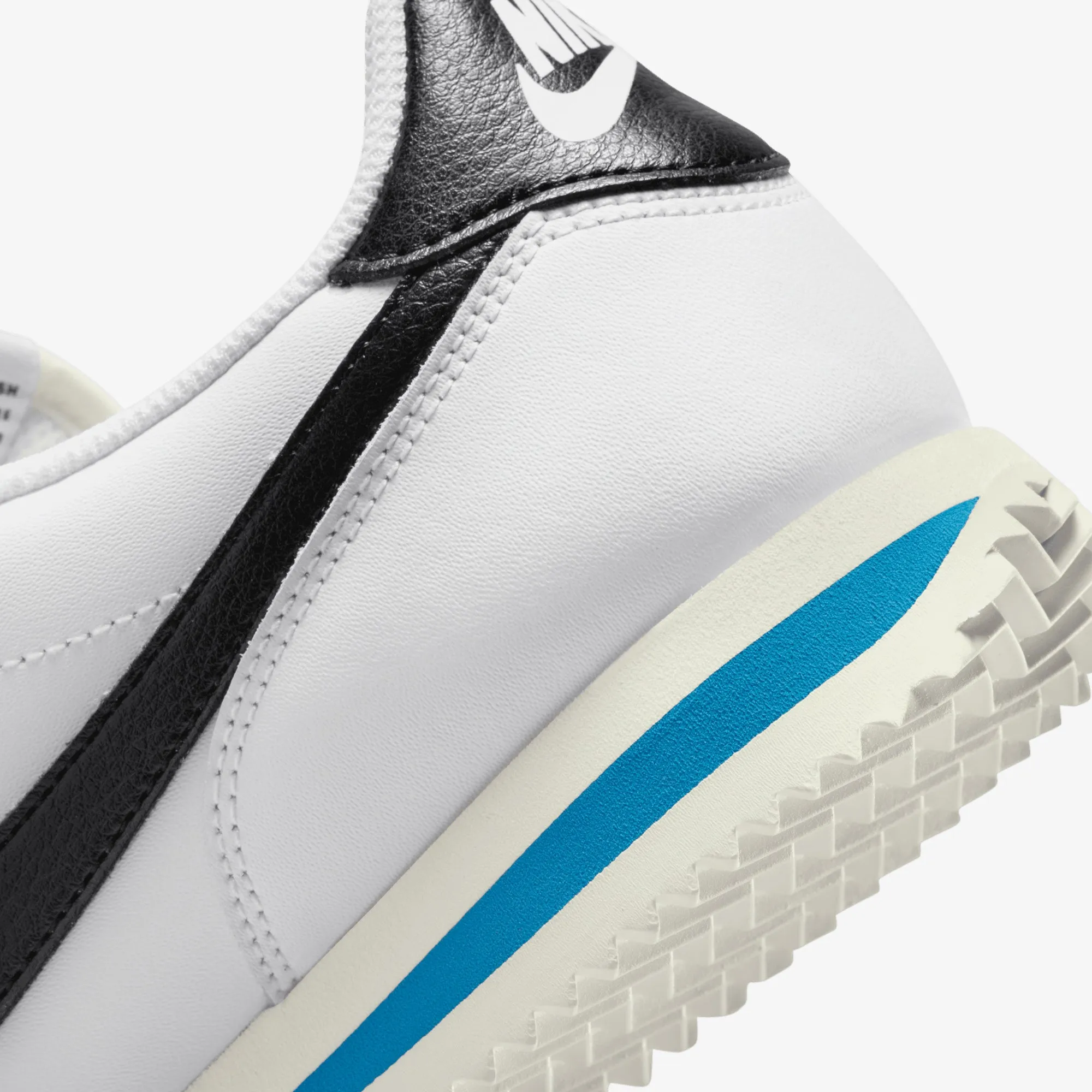 WMN'S CORTEZ 'WHITE/BLACK-LT PHOTO BLUE-SAIL'