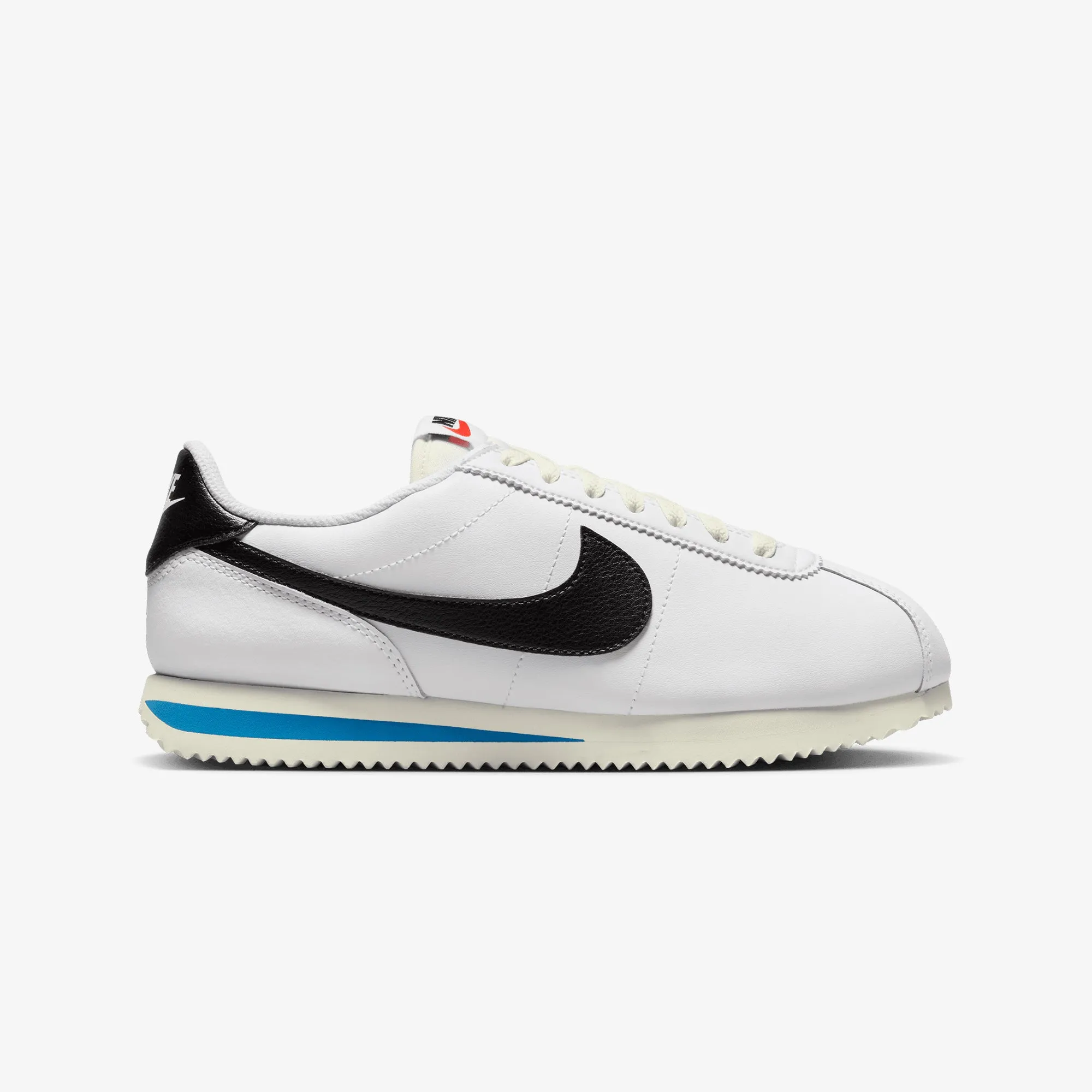 WMN'S CORTEZ 'WHITE/BLACK-LT PHOTO BLUE-SAIL'