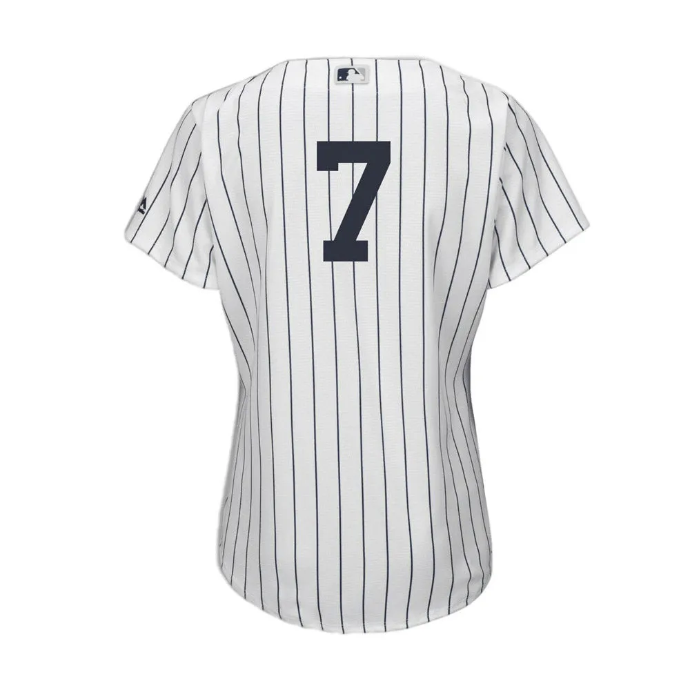 Women's New York Yankees Mickey Mantle Replica Home Jersey - White